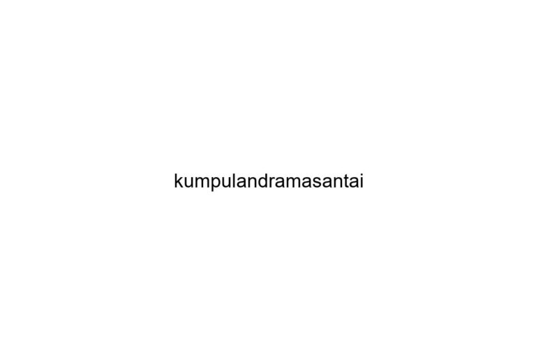 kumpulandramasantai