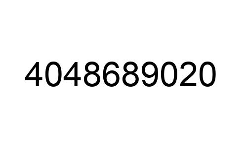 4048689020
