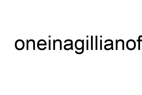 oneinagillianof