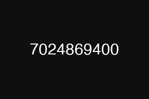7024869400