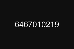 6467010219
